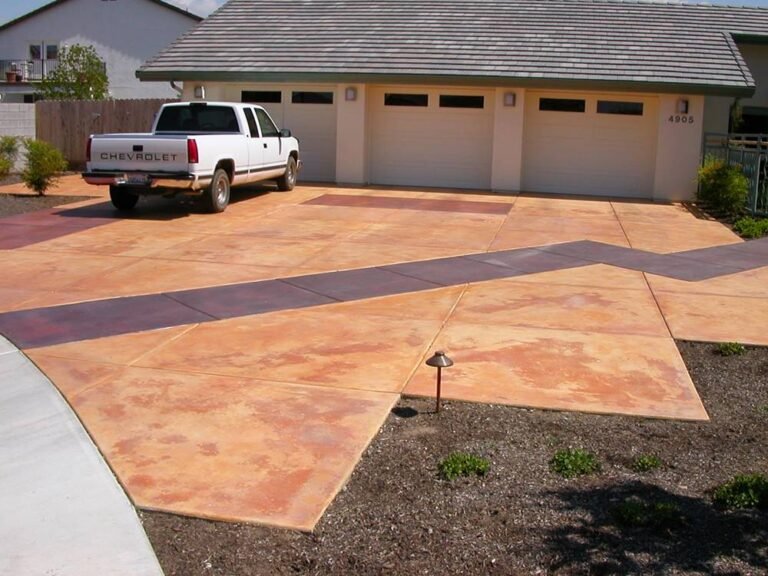 Why Are Stained Concrete Driveways Perfect For Greenville SC?