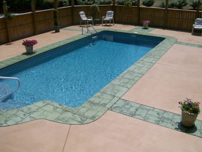 Benefits Of Stamped Concrete Around Your Pool